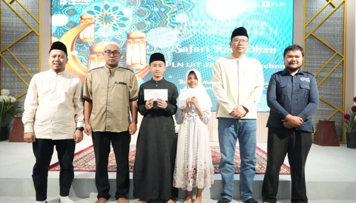 PLN UPT Cirebon dan YBM PLN Gelar Berbagi Berkah Ramadhan, Santuni dan Buka Bersama Yatim Dhuafa