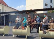 Komitmen Berantas Narkoba, Kejari Kota Cirebon Musnahkan Barang Bukti 74 Kasus