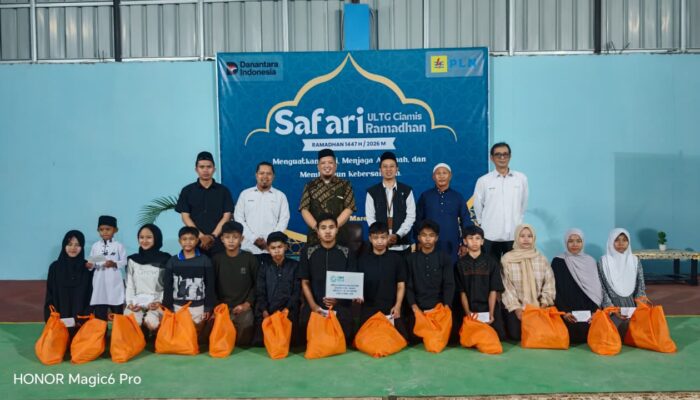 Jelang Idulfitri 1447 H, PLN UPT Cirebon dan YBM PLN Gelar Buka Bersama dan Santunan Anak Yatim Dhuafa