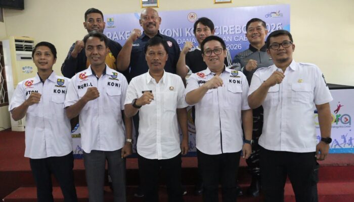 Rakercab KONI Digelar, Kota Cirebon Pasang Target Prestasi PORPROV