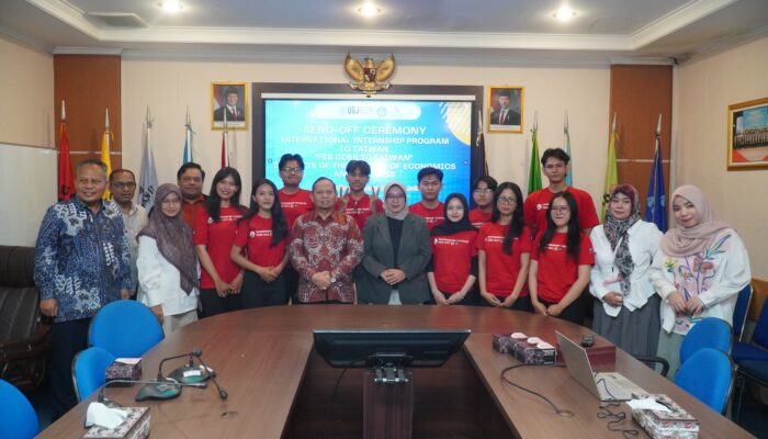 FEB UGJ Perluas Jejak Global, 10 Mahasiswa Jalani Internship Internasional di Taiwan