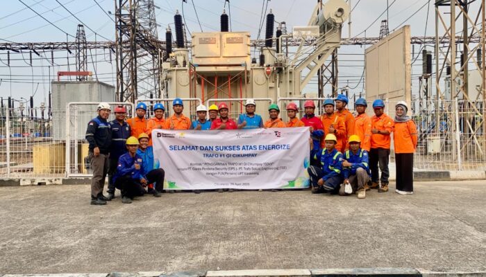 Momentum Hari Buruh, PLN UIT JBT Perkuat Keandalan Listrik Lewat Penggantian Trafo GI Cikumpay