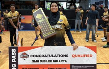 Pebasket Muda asal Cirebon Ariqa Shafa Bersinar, SMA Jubilee Jakarta Juara HSBC 2026
