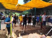 Semangat Gotong Royong Warga RW 05 Penyuken Cirebon Menguat Lewat Kurban Terpusat