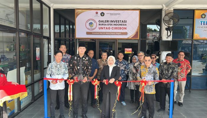 OJK dan BEI Resmikan Galeri Investasi di Untag Cirebon, Dorong Mahasiswa Jadi Investor Cerdas