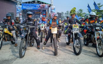 Cirebon Dipadati Ratusan Rider Trail, Ajang TSJN ke-16 Angkat Pariwisata Daerah