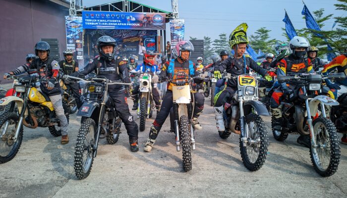Cirebon Dipadati Ratusan Rider Trail, Ajang TSJN ke-16 Angkat Pariwisata Daerah