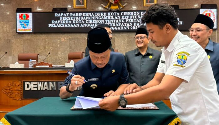 Raperda Pertanggungjawaban APBD Disetujui, Wali Kota Cirebon Bicara Evaluasi