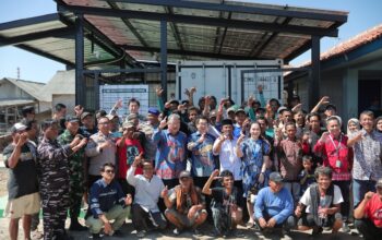 Cold Storage Canggih Bertenaga Surya Bantu Nelayan Citemu Pangkas Biaya Operasional