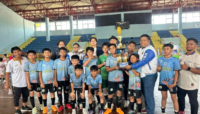 Sambut HUT ke-81 Kemerdekaan RI, KNPI Gelar Turnamen Futsal Tingkat SD