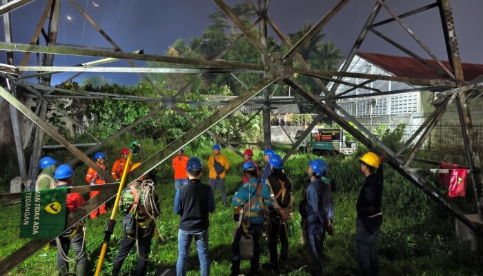 PLN Bergerak Cepat Amankan Infrastruktur Transmisi, Pasokan Listrik di Tasikmalaya Tetap Andal Pascakebakaran Lahan