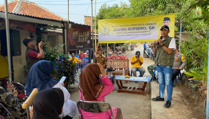 Agung Supirno Ungkap Persoalan Jalan dan Sampah saat Reses di Wanacala