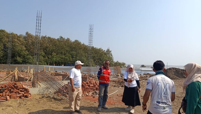 Rp6,5 Miliar Digelontorkan, Kampung Nelayan Merah Putih Pesisir Cirebon Mulai Dibangun