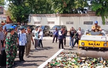 Cirebon Kota Perang Lawan Narkoba, Ribuan Miras dan Sabu Dimusnahkan