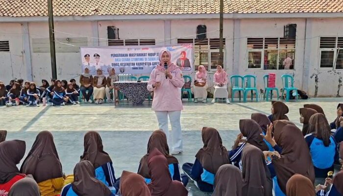 Cegah Stunting Sejak Remaja, Dinkes Kabupaten Cirebon Edukasi 200 Siswi SMPN 1 Gebang