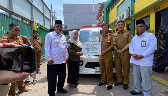 Baznas Kota Cirebon Terima Ambulans : Siap Perkuat Layanan Kemanusiaan